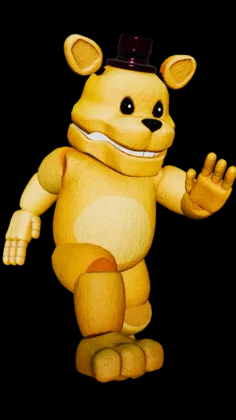 Sprinting Fredbear
